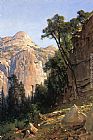 Famous Valley Paintings - North Dome, Yosemite Valley
